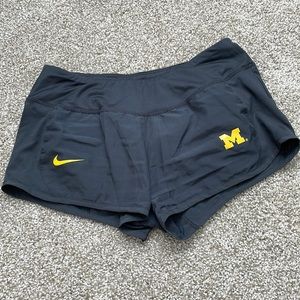 University of Michigan Nike shorts